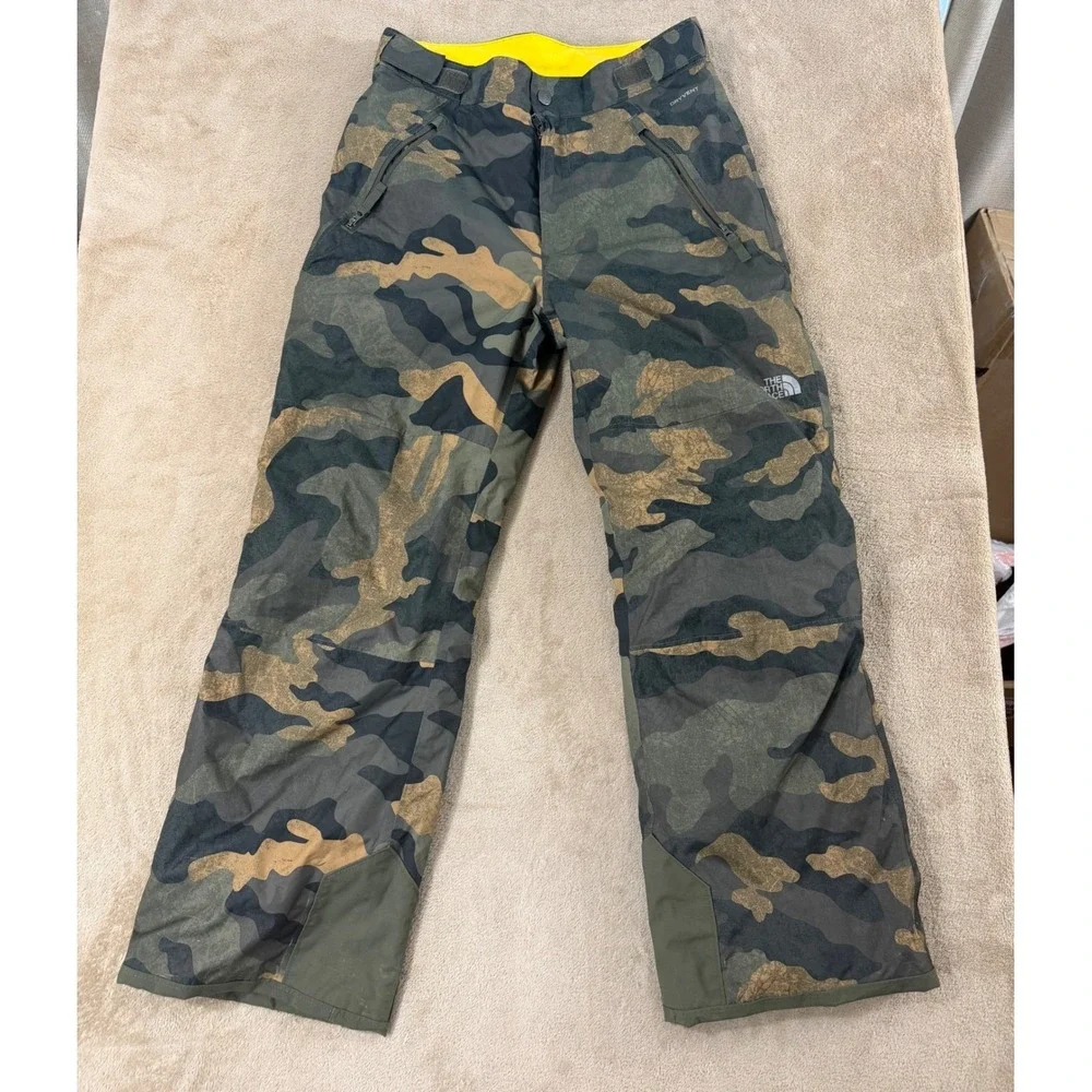 The North Face EZ Grow Boys L 14/16 Camo DryVent Insulated Snow Ski Pants